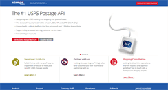 Desktop Screenshot of developer.stamps.com